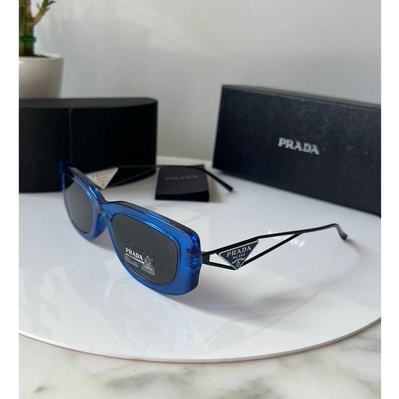 NEW Prada PR14YS Sunglasses in Blue - Picture 3 of 9
